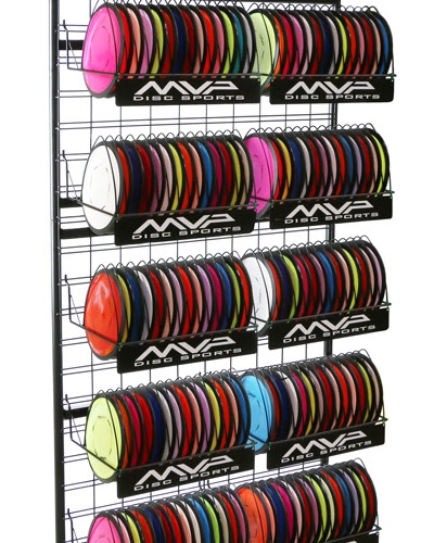 disc golf disc storage rack