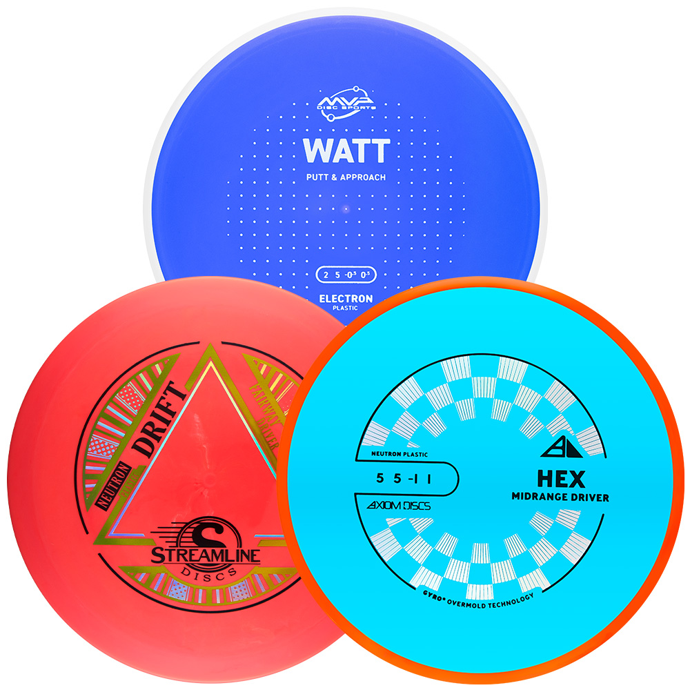 3-Disc Player's Pack - MVP Disc Sports