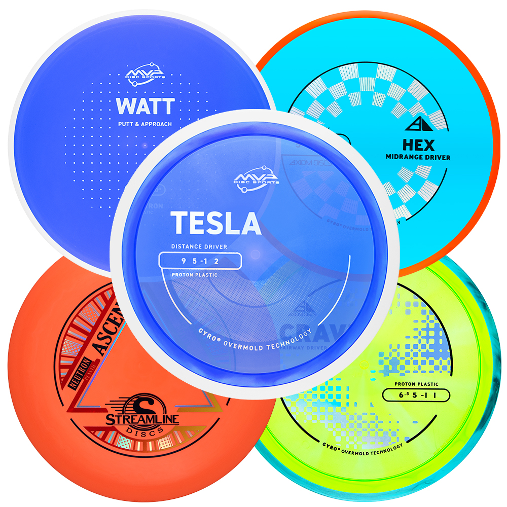 5-Disc Player's Pack - MVP Disc Sports